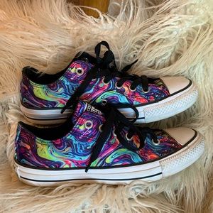 Converse Oil slick low tops